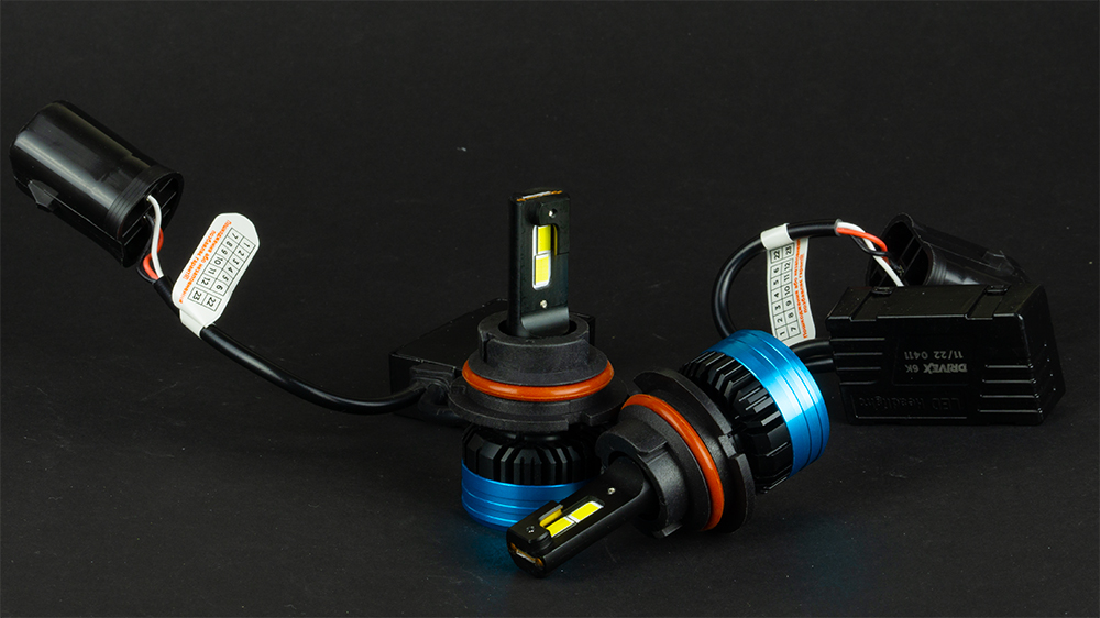 AL-08 9007 H/L 70W CAN 60W 6000K LED к-т.